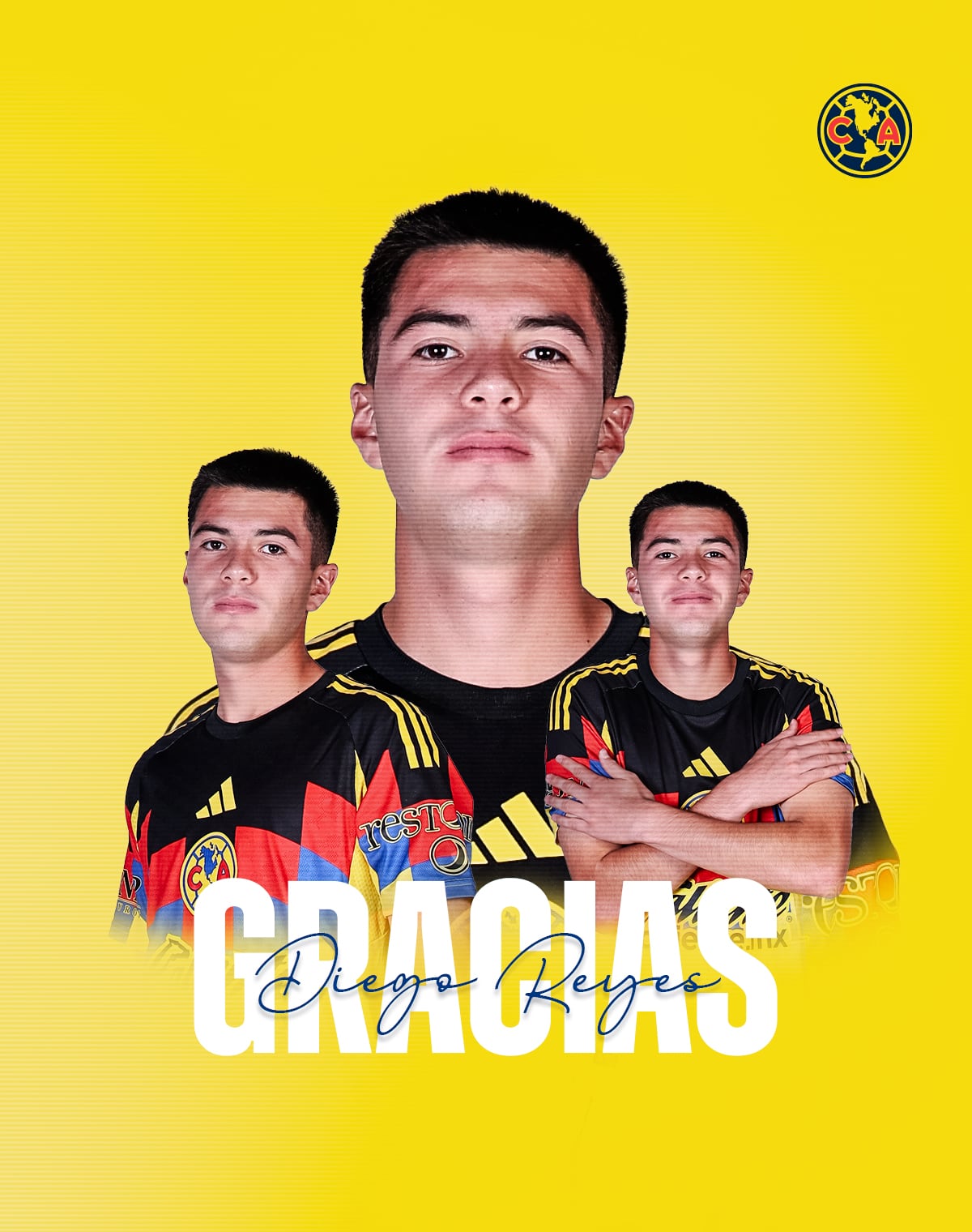 Diego Reyes, canterano del América