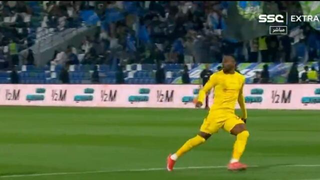 Gol de Julián Quiñones con el Al-Qadsiah