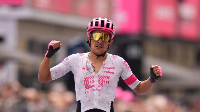Richard Carapaz en el Giro de Italia