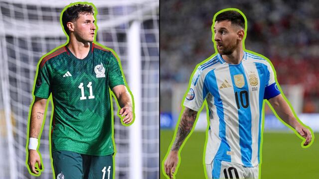 Santiago Giménez presume brutal regalo de Lionel Messi; es su máximo ídolo.