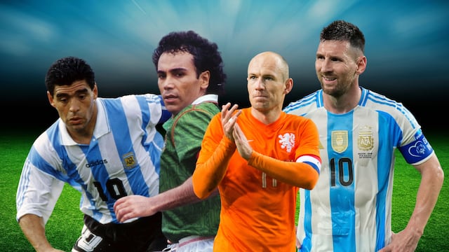 Los mejores futbolistas zurdos.