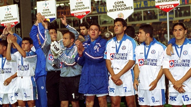 Cruz Azul finalista de la Copa Libertadores.