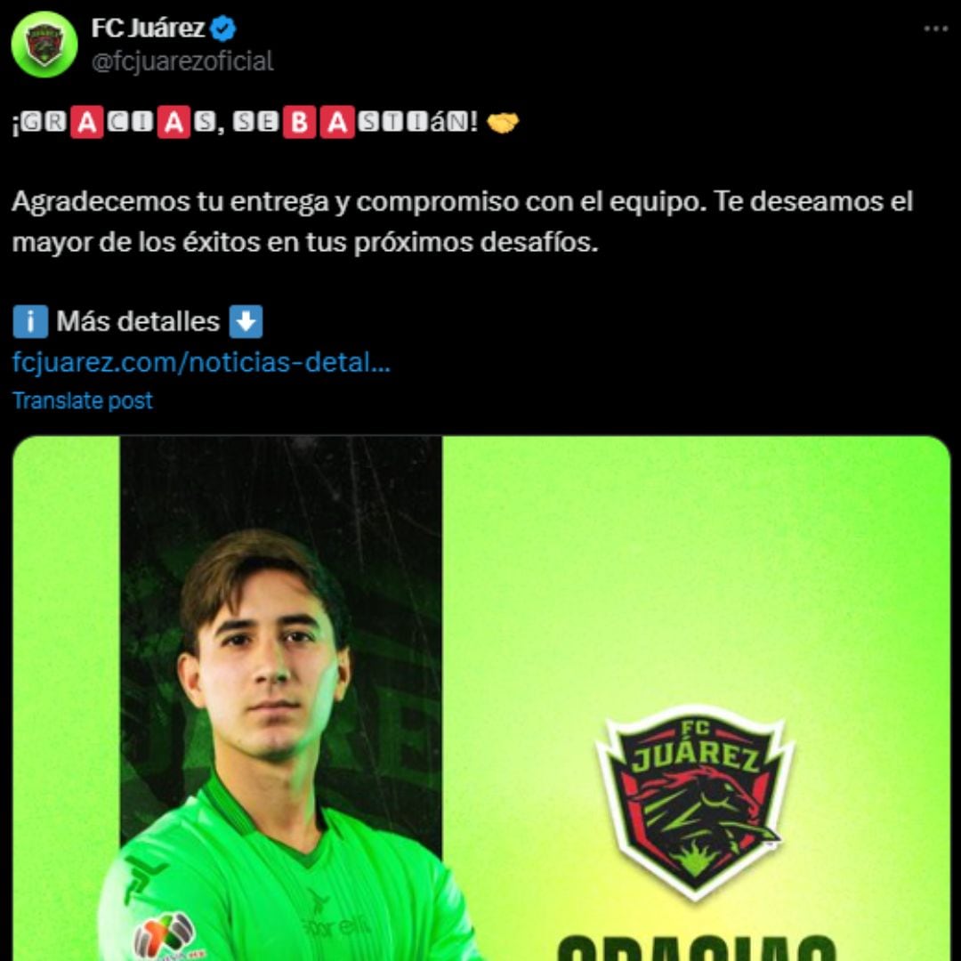 Sebastián Pérez Bouquet deberá reportar con Chivas.