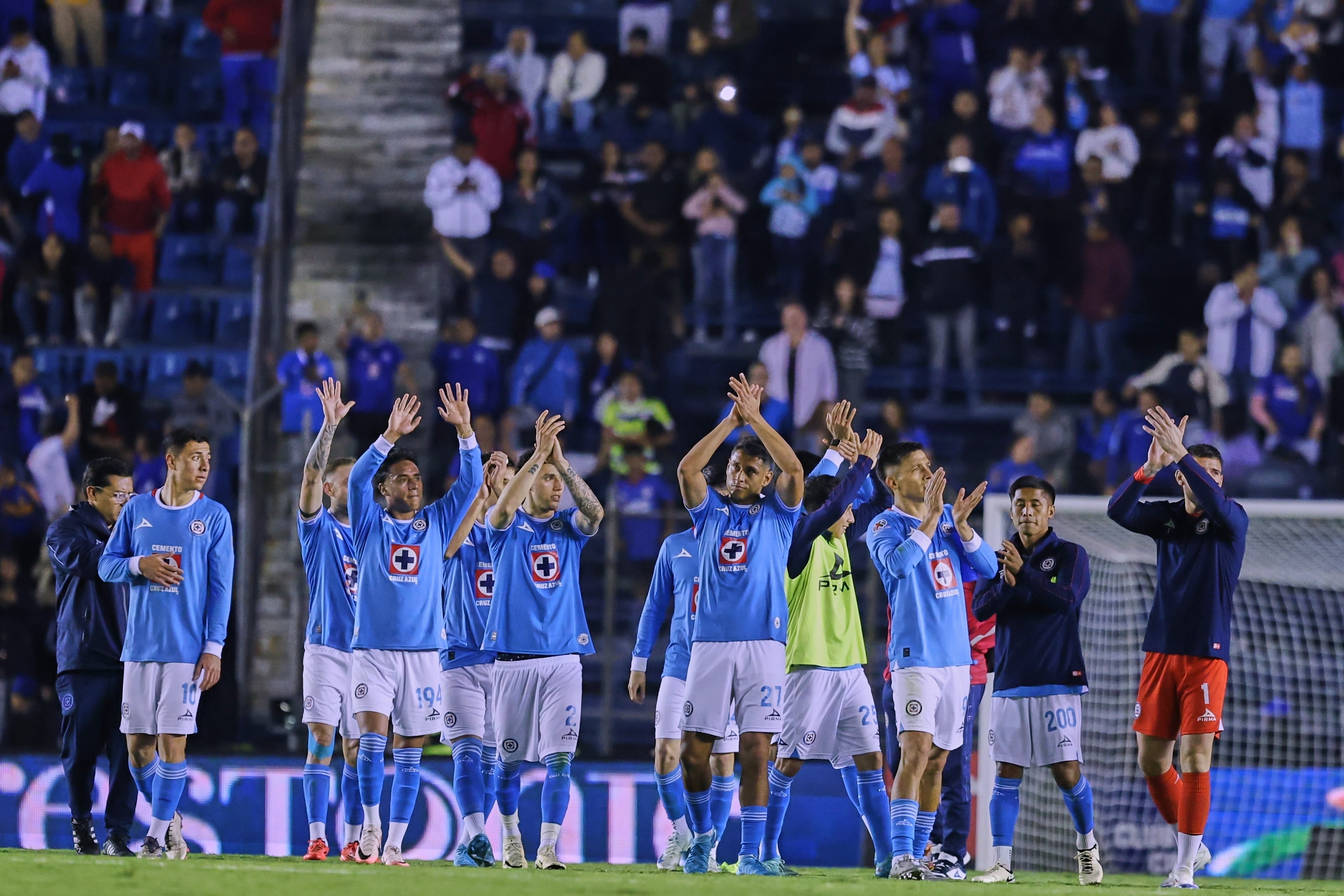 Cruz Azul en el Estadio Ciudad de los Deportes.