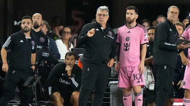 Gerardo Martino y Lionel Messi