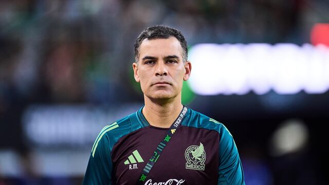 Rafa Márquez, auxiliar técnico de la Selección Mexicana.