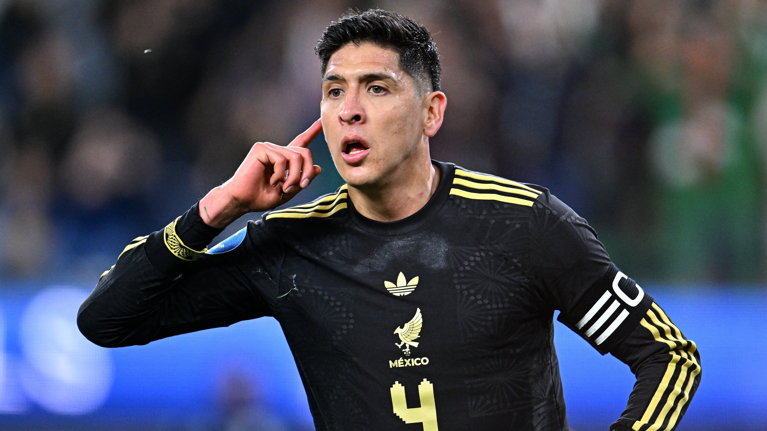 Edson Álvarez con la Selección Mexicana