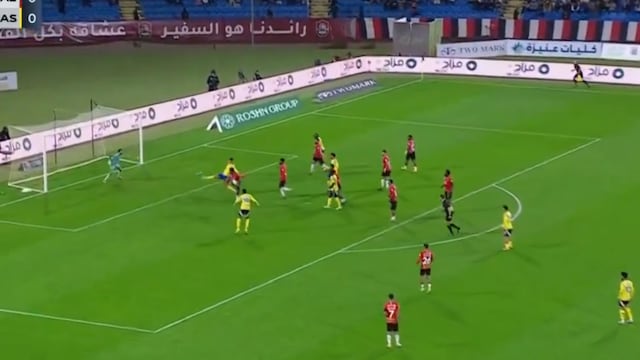 Gol de Cristiano Ronaldo en el Al-Raed vs Al-Nassr.